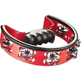 Pearl Ultra-Grip Steel Tambourine Red