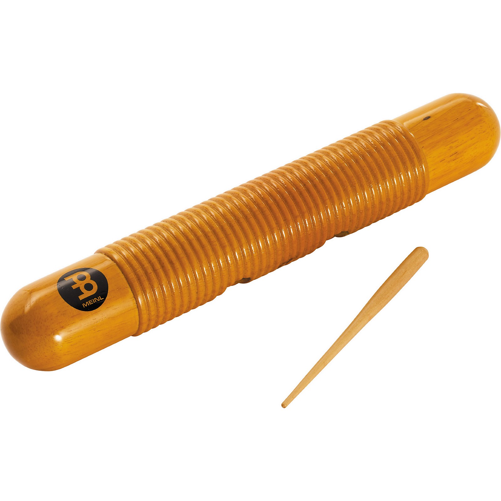 MEINL Wood Guiro with Scraper Amber 