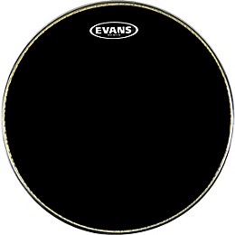 Evans MX1 Marching Bass Drum Head Black 18 in.