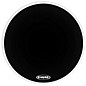 Evans MX2 Black Marching Bass Drum Head Black 20 in. thumbnail