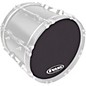 Evans MX2 Black Marching Bass Drum Head Black 24 in.