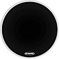 Evans MX2 Black Marching Bass Drum Head Black 28 in. thumbnail