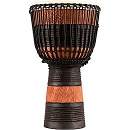 Open Box Meinl Earth Rhythm Series Original African-Style Rope-Tuned Wood Djembe with Bag Level 1