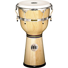 MEINL Floatune Wood Djembe Gold Amber Sunburst 12 In MEINL Floatune Wood Djembe Natural 12 In