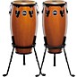 MEINL Headliner Series 11 and 12 Inch Wood Conga Set with Basket Stands Maple thumbnail