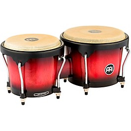 MEINL Headliner Series Wood Bongos Wine Red Burst