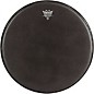 Open Box Remo Emperor Ebony Suede Marching Bass Drumhead Level 1 Black Suede 18 thumbnail