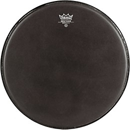 Remo Black Suede Emperor Tenor Drumhead with Crimplock Black Suede