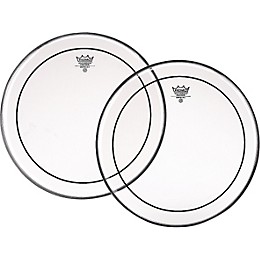 Remo Marching Pinstripe Pro Pack with Free 10 in. Clear Pinstripe Drum Head Clear 6, 8, 10, 12, 13