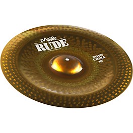 Paiste Rude Novo China Cymbal 20 in. Paiste Rude Novo China Cymbal 18 in.