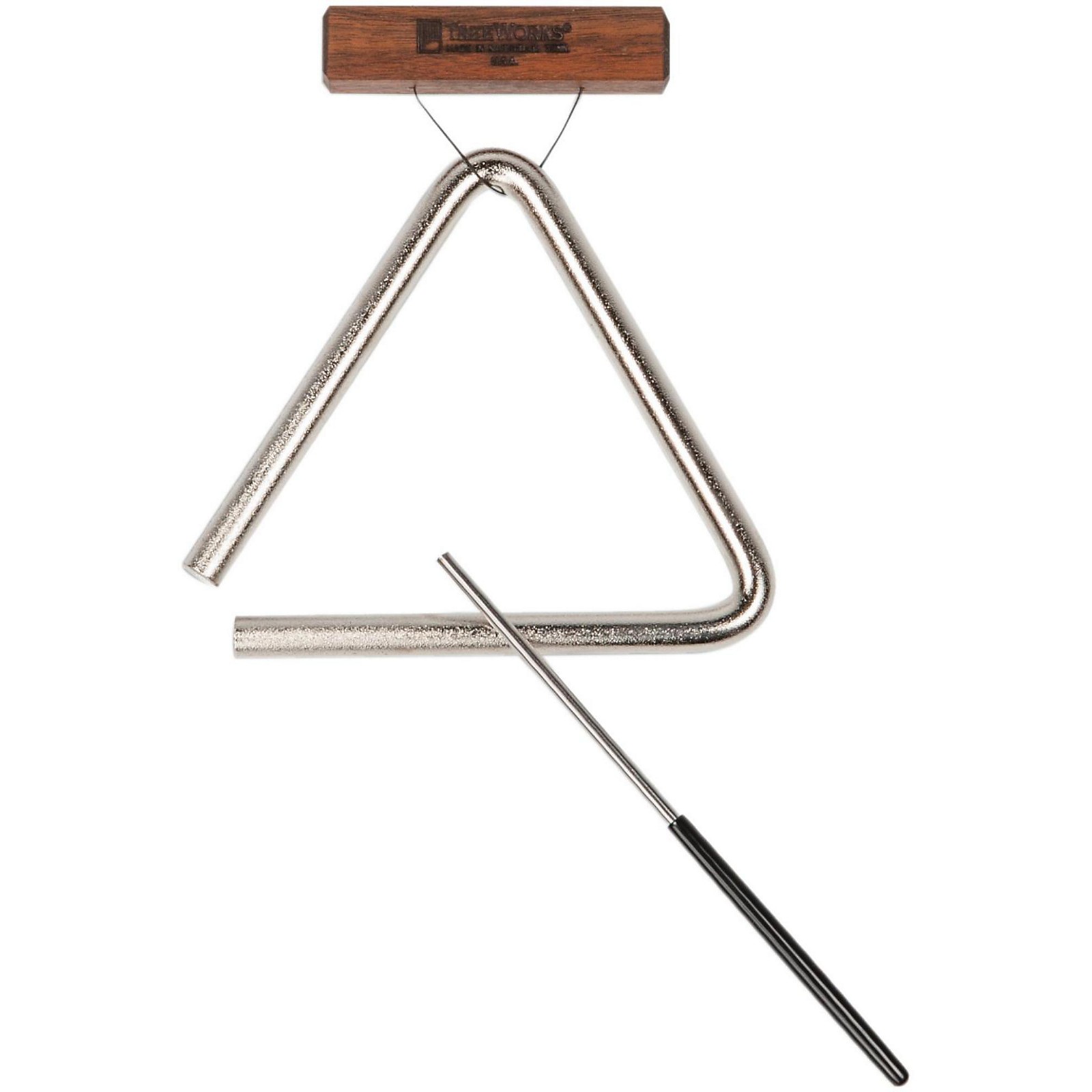 Koda Triangle on Wooden Stand with Beater 15cm 6 