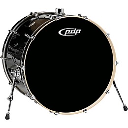 PDP by DW Platinum Lacquer Bass Drum 22 x 18 in. Black Mirra