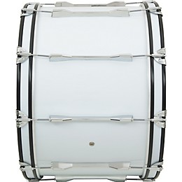 Verve X Series Marching Bass Drum White 24X14