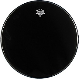 Remo Ambassador Snare Drum Head No Collar 14 in. Ebony