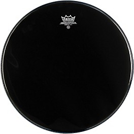 Remo Ambassador Snare Drum Head No Collar 14 in. Ebony