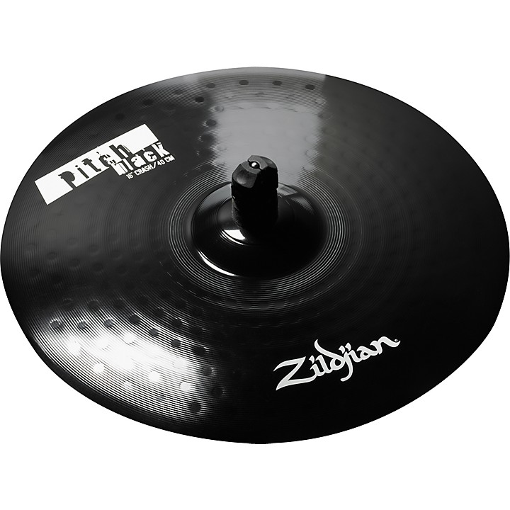 Zildjian Pitch Black Crash 16"/40cm Crash Cymbal/DRUM Accessori/Hardware 
