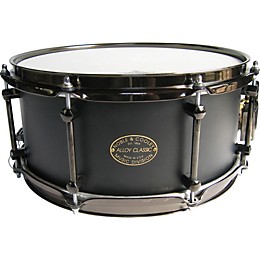 Noble & Cooley Alloy Classic Snare 13 x 6 in. Black