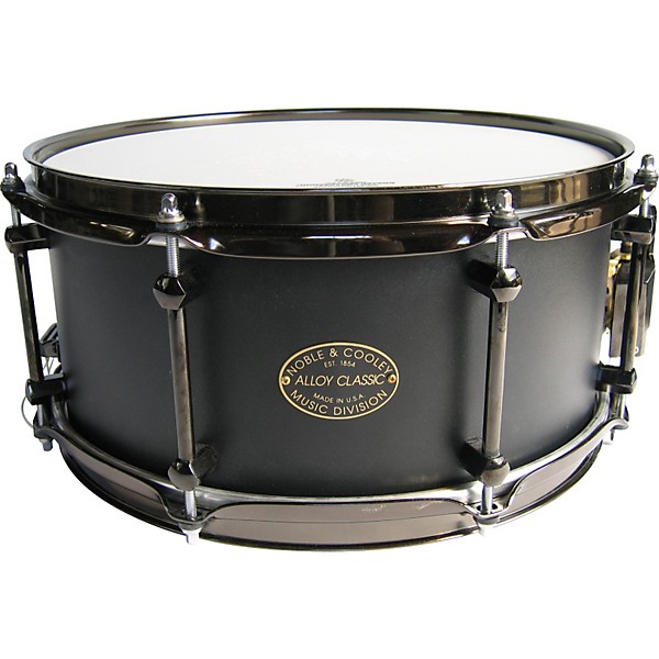 Noble & Cooley Alloy Classic Snare 13 x 6 in. Black