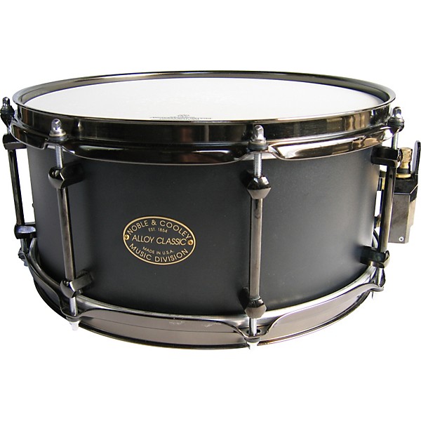 Noble & Cooley Alloy Classic Snare 13 x 6 in. Black