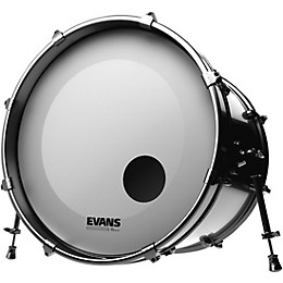 Evans EQ3 Coated White Resonant Bass Drumhead 20 in.