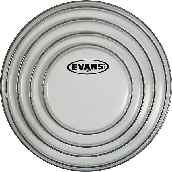 Evans MX White Tenor Head 6 in.