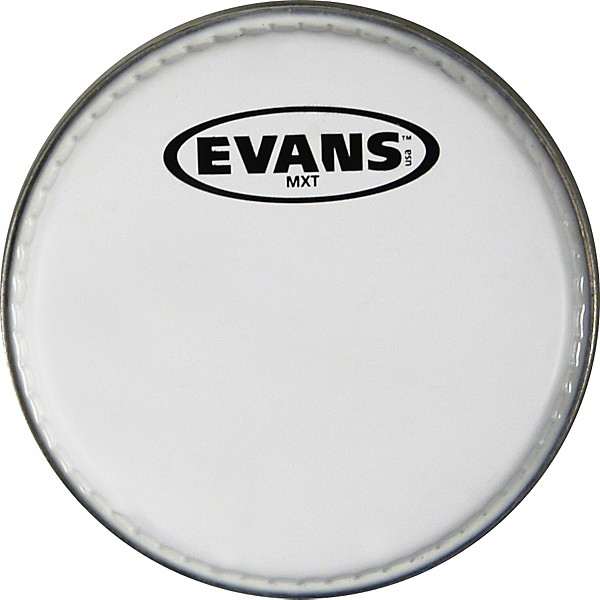 Evans MX White Tenor Head 6 in.