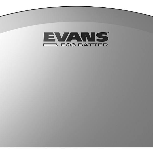 Evans EQ3 Frosted Bass Drum Head 22 in.