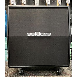 Used Soldano 4x12 Vintage 30 Slant Cab Black Guitar Cabinet