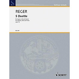 Schott 5 Duets Op. 14 Schott Series