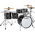 Yamaha 5-Piece Recording Custom Shell Pack With 22" Bass Drum Solid Black