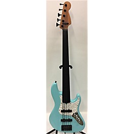Used Warmoth 5 STRING FRETLESS Electric Bass Guitar