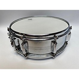 Used Slingerland 5.5X14 60's Chrome Over Brass Drum