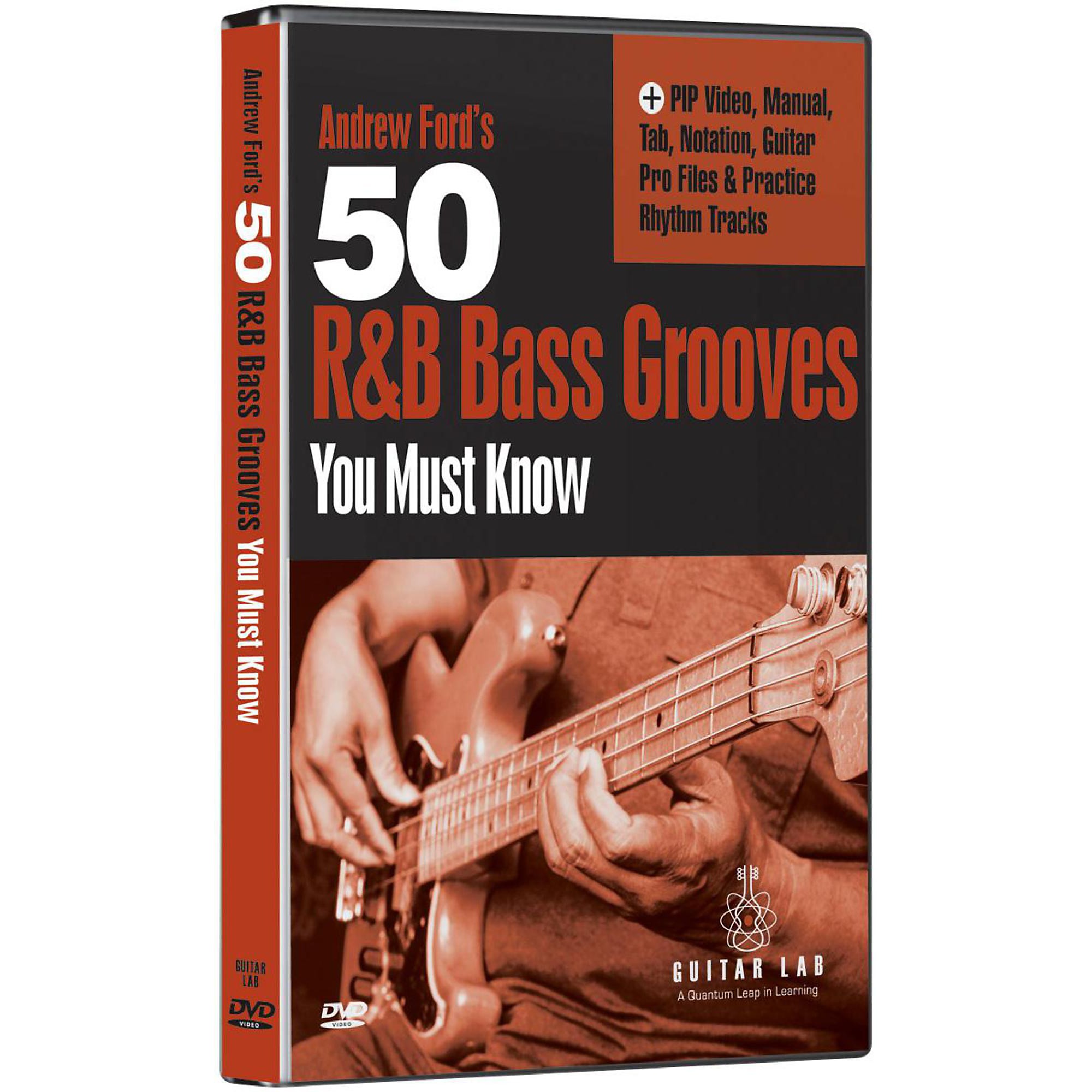 EMedia 50 R&B Bass Grooves You Must Know DVD | Guitar Center