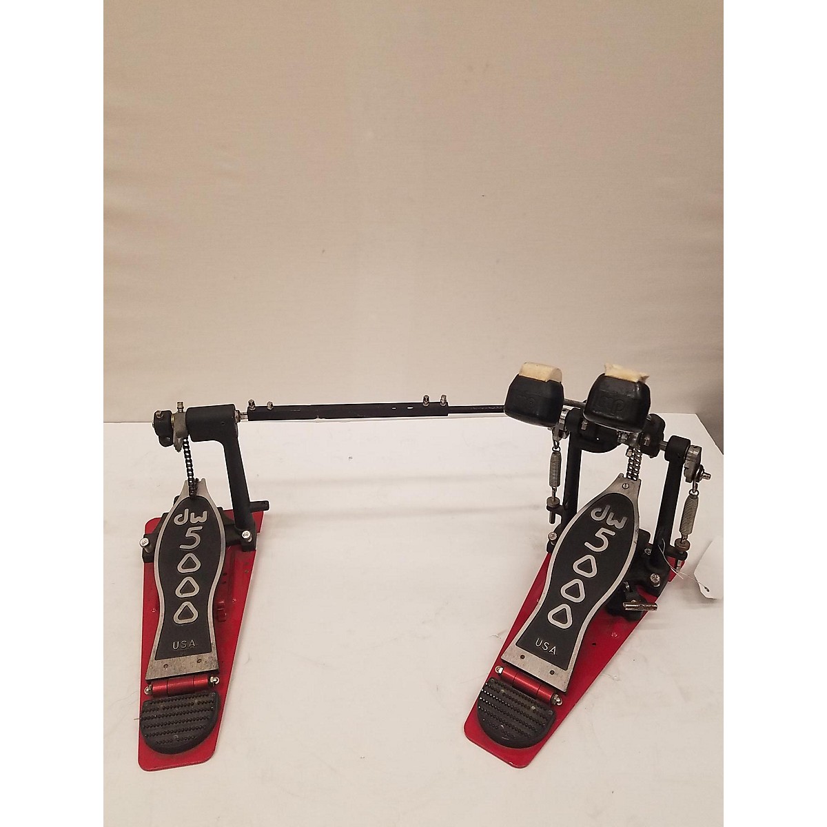 Used DW 5000 Series Double Double Bass Drum Pedal Guitar Center