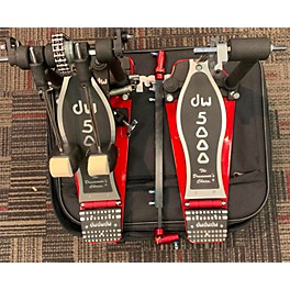 Used DW 5000 Series Double Double Bass Drum Pedal