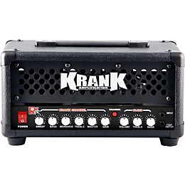 Krank Rev Jr. Pro 20W Tube Guitar Amp Head Black Black Grill