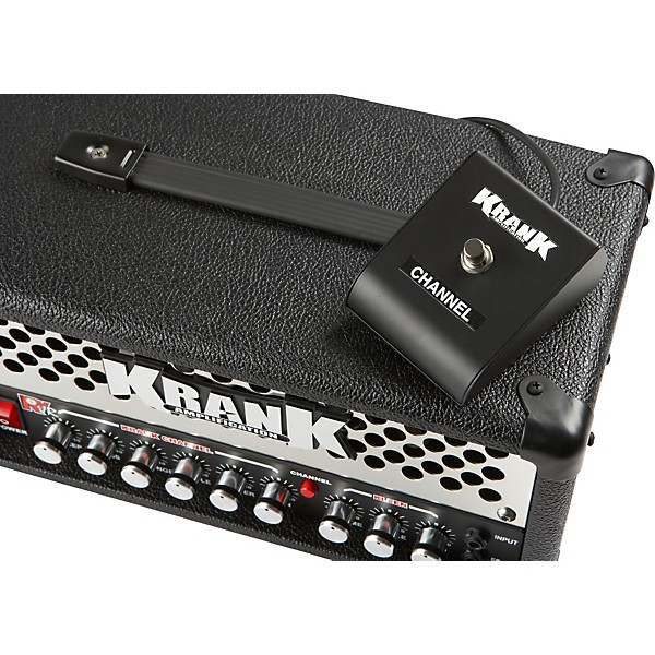 Krank Rev Jr. Pro 20W Tube Guitar Amp Head Black Black Grill