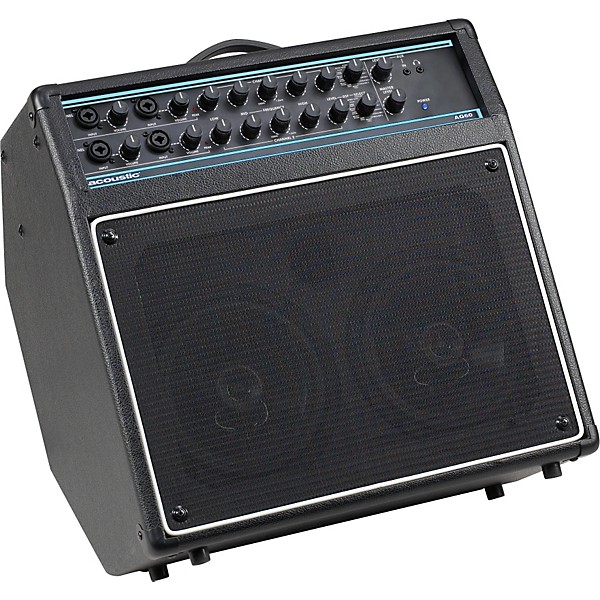 Acoustic AG60 60W 2x8 Acoustic Guitar Combo Amp Black