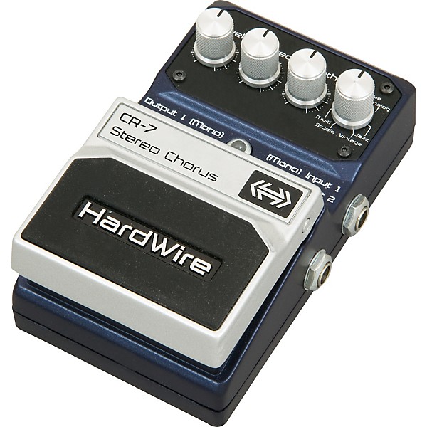 DigiTech HardWire Series CR-7 Stereo Chorus Guitar Effects Pedal