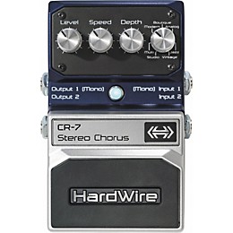 DigiTech HardWire Series CR-7 Stereo Chorus Guitar Effects Pedal