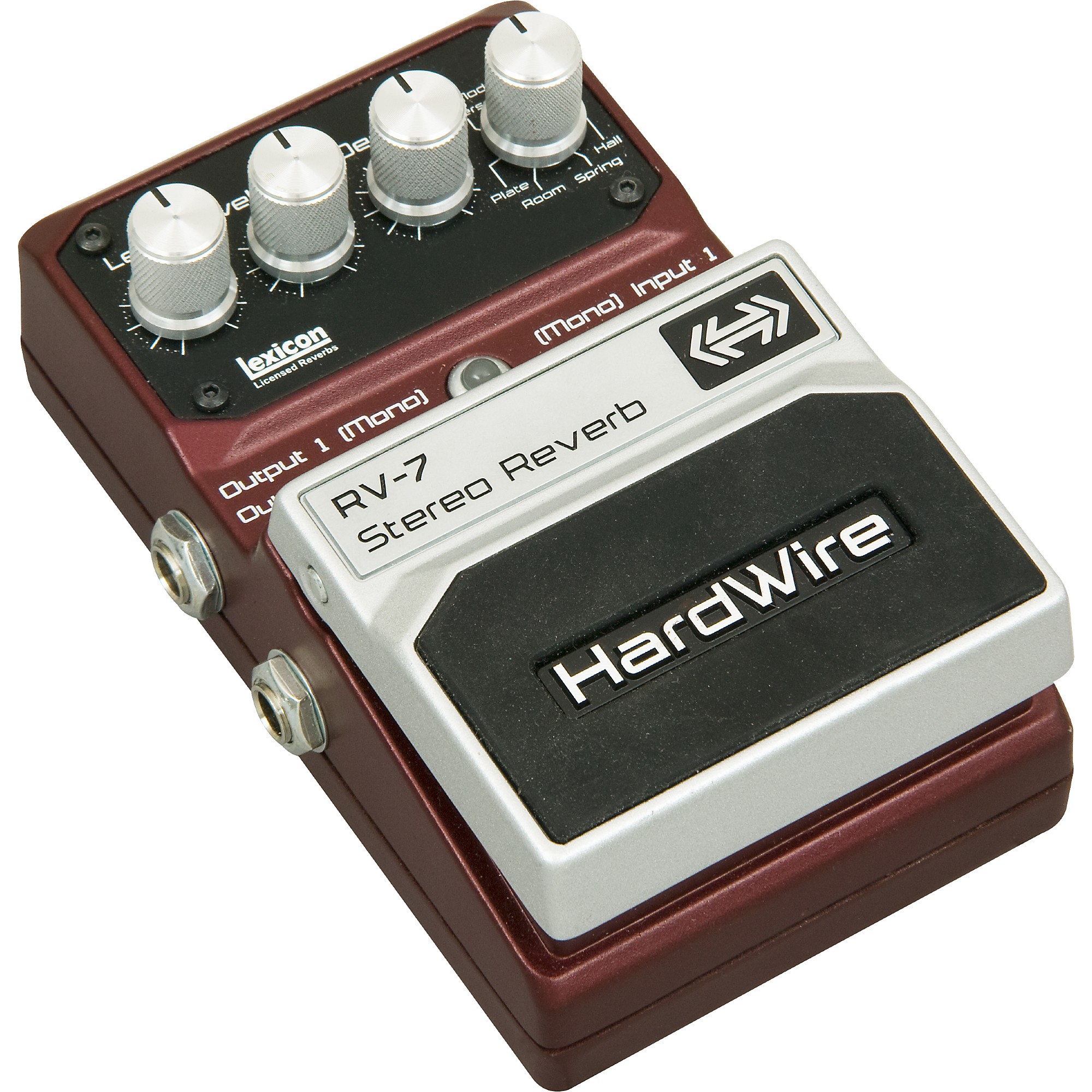 Open Box DigiTech Hardwire Series RV-7 Reverb Guitar Effects Pedal