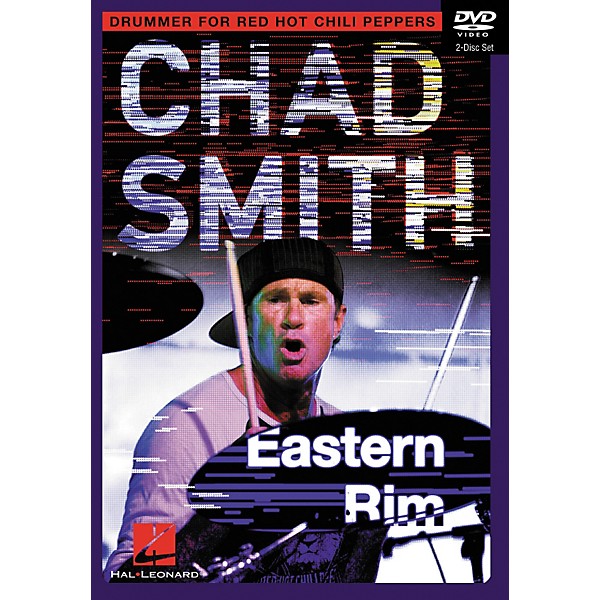 Hal Leonard Chad Smith Eastern Rim Drum Instruction 2-DVD set