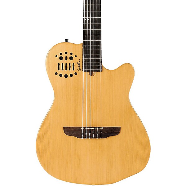 Godin ACS-SA Nylon String Cedar Top Acoustic-Electric Guitar Semi-Gloss Natural