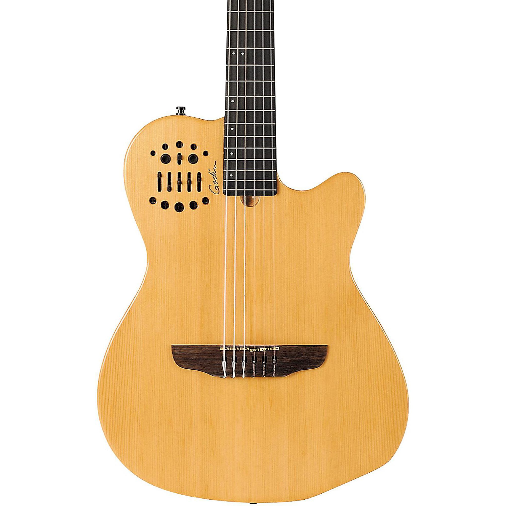 Godin Slim Nylon String Cedar Top Acoustic-Electric Guitar Semi-Gloss Natural | Guitar Center
