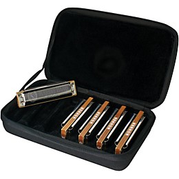 Hohner Case of Marine Bands Harmonica 5-Pack