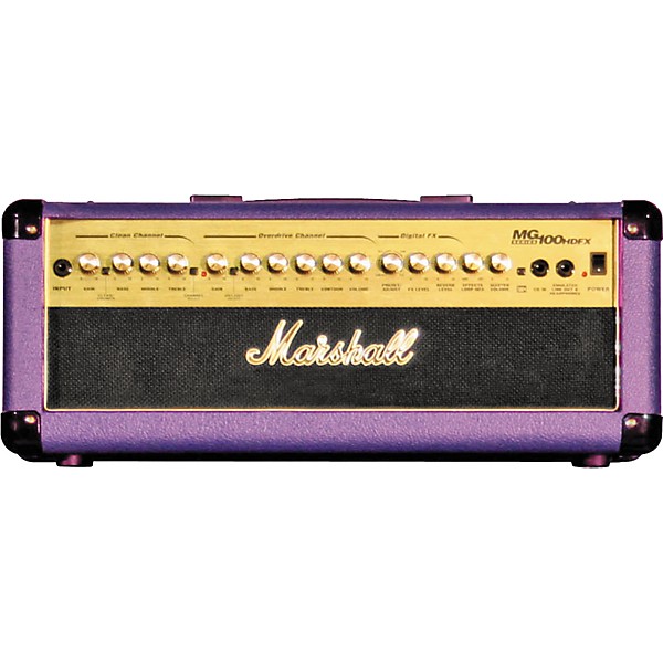 Marshall MG100HDFX Guitar Amp Head Purple