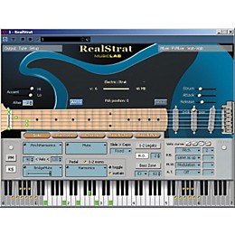 MusicLab RealStrat sample-based virtual instrument