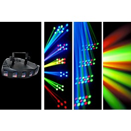 CHAUVET DJ Derby X LED Derby Static/Blackout Effect and Strobe Light