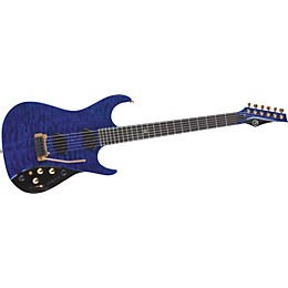 Open Box Moog The Moog Guitar Paul Vo Collector's Edition Electric Guitar - Flamed Maple Level 1 Navy Mist Flame Top