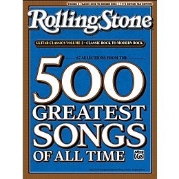 Alfred 67 Selections From The 500 Greatest Songs Of All Time: Classic Rock To Modern Rock - Easy Guitar